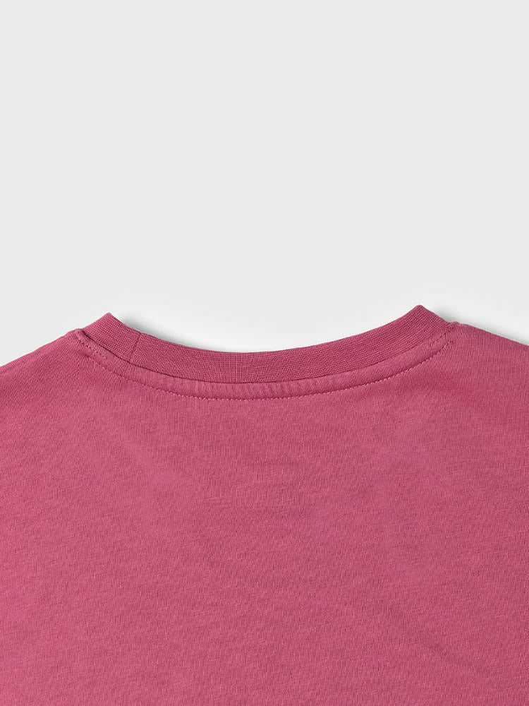 BT21 KOYA BASIC Short Sleeve T-Shirt Indian Pink