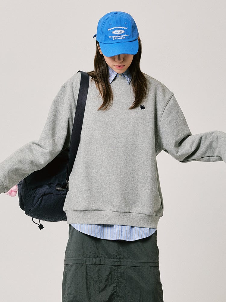 BT21 MANG BASIC Sweatshirt 2024 F/W (Gray)