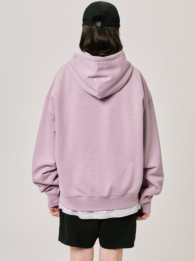 BT21 MANG BASIC HOODY Zip-Up 2024 F/W (Purple)
