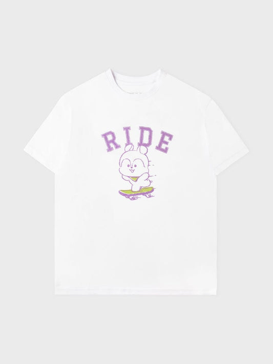 BT21 MANG BASIC Short Sleeve T-shirt White