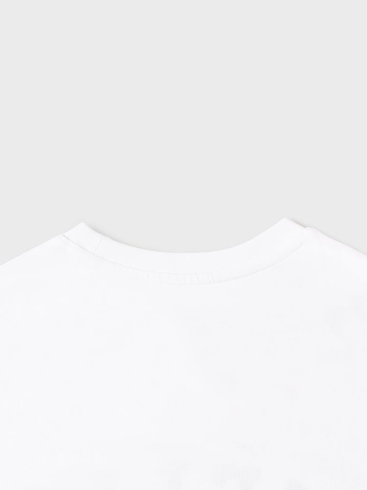 BT21 MANG BASIC Short Sleeve T-shirt White
