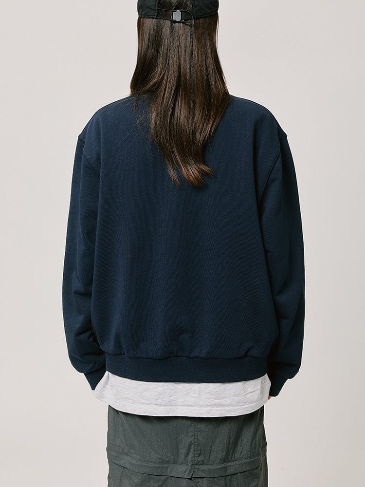 BT21 RJ BASIC Sweatshirt 2024 F/W (Navy)