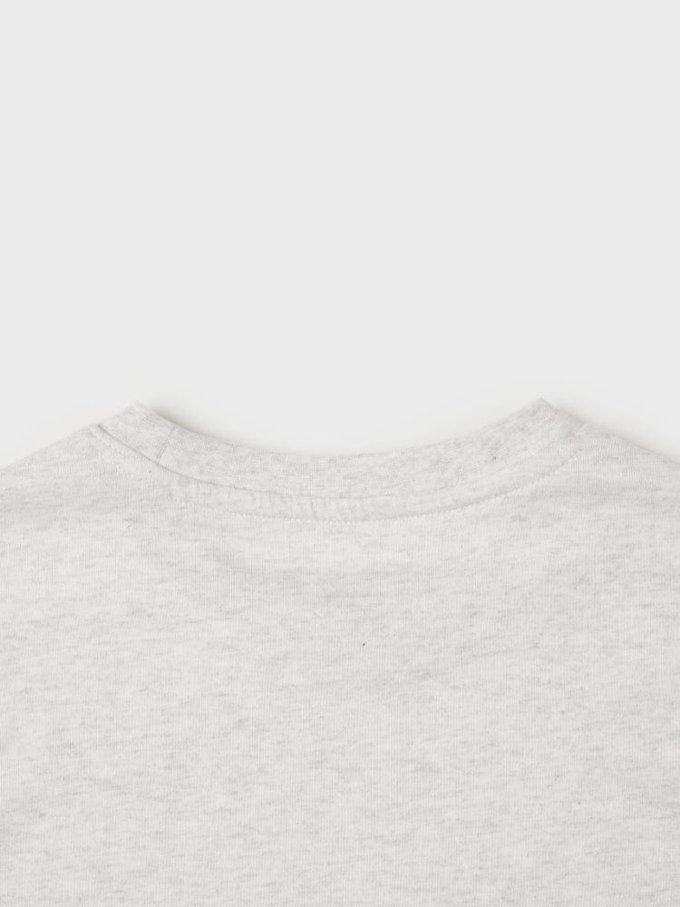 BT21 TATA BASIC Short Sleeve T-shirt Oatmeal