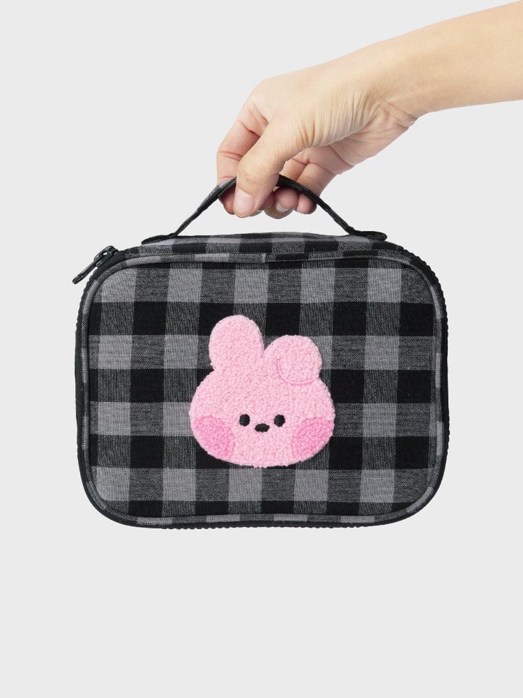 BT21 COOKY Mini Basic Check Pouch
