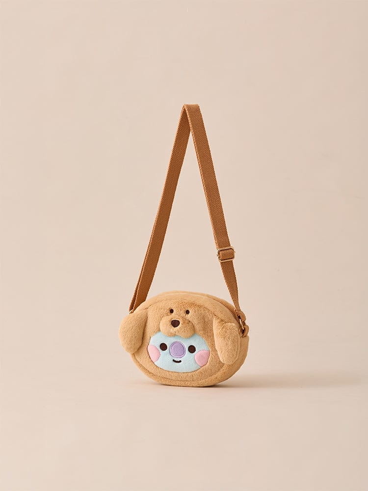 BT21 KOYA BABY Fluffy Face Doll Crossbag