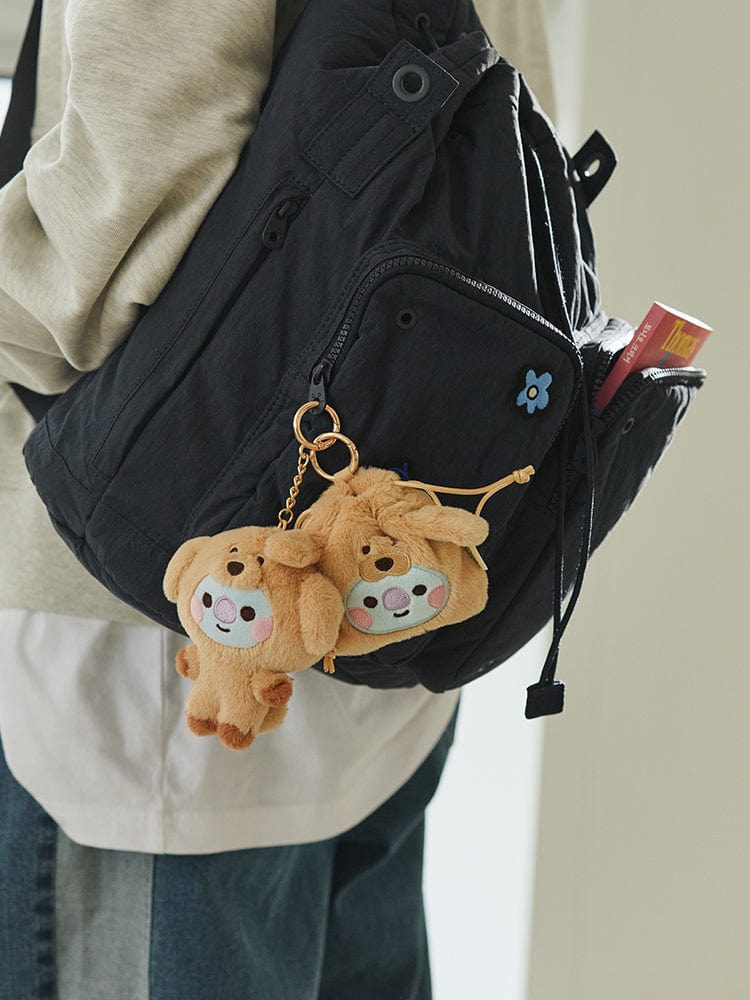 BT21 KOYA BABY Fluffy String Mini Baekcham Pouch