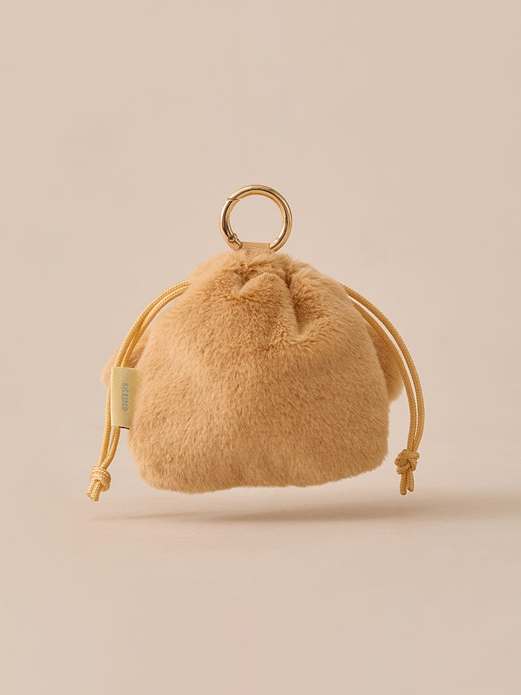 BT21 KOYA BABY Fluffy String Mini Baekcham Pouch