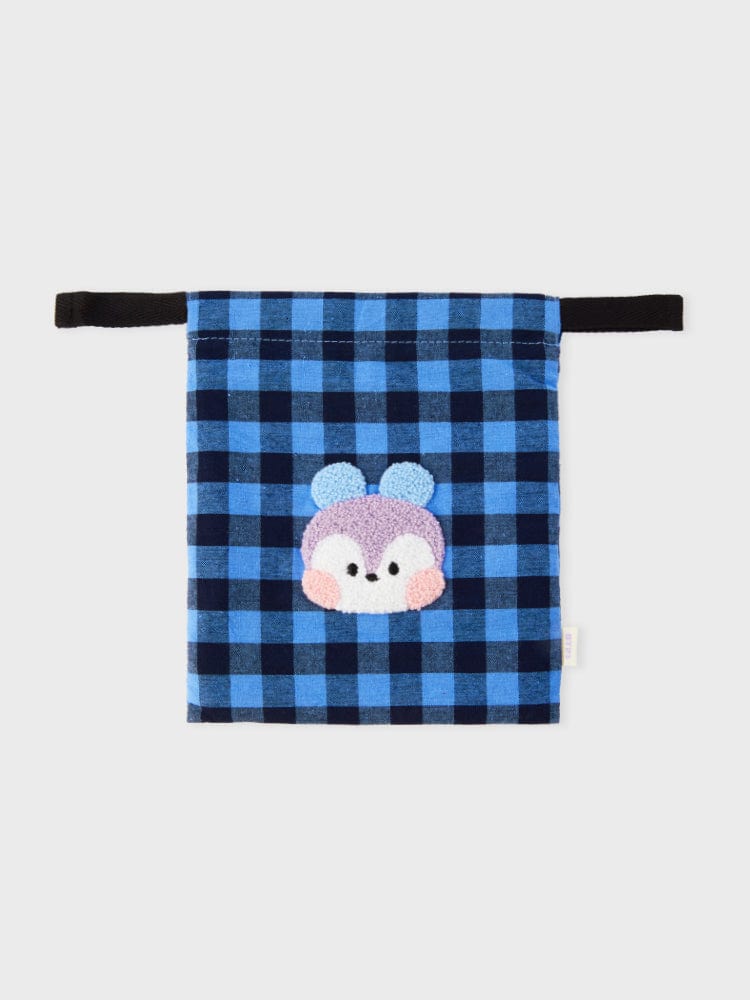 BT21 MANG Mini Basic Check String Pouch