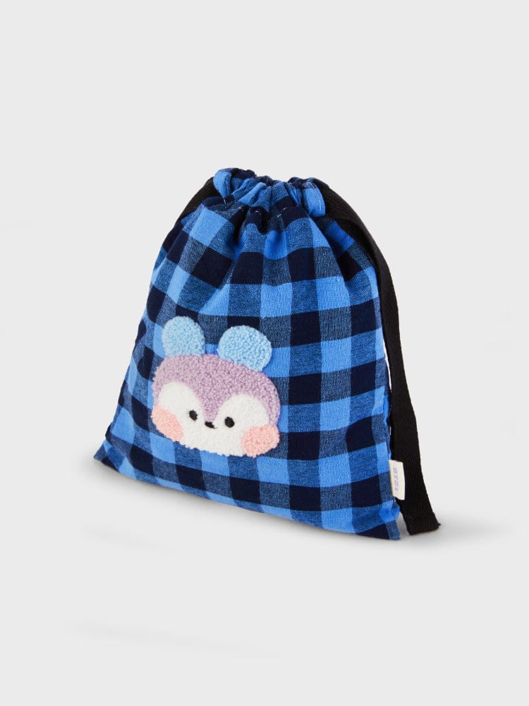 BT21 MANG Mini Basic Check String Pouch