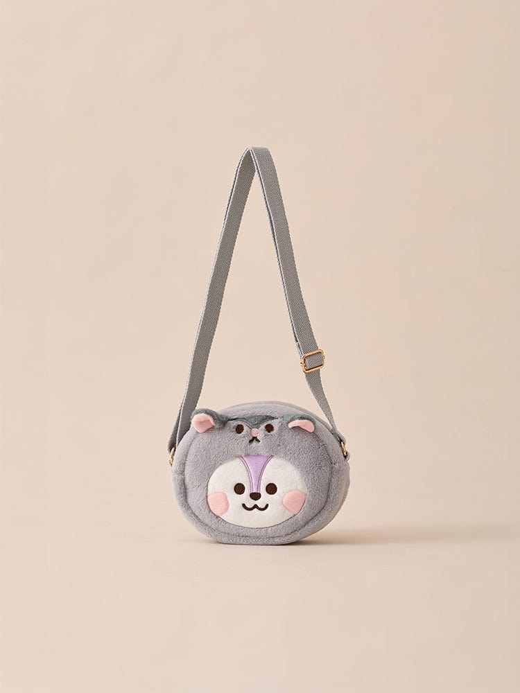 BT21 MANG BABY Fluffy Face Doll Crossbag