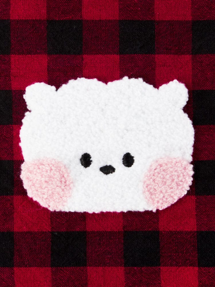 BT21 RJ Mini Basic Check String Pouch