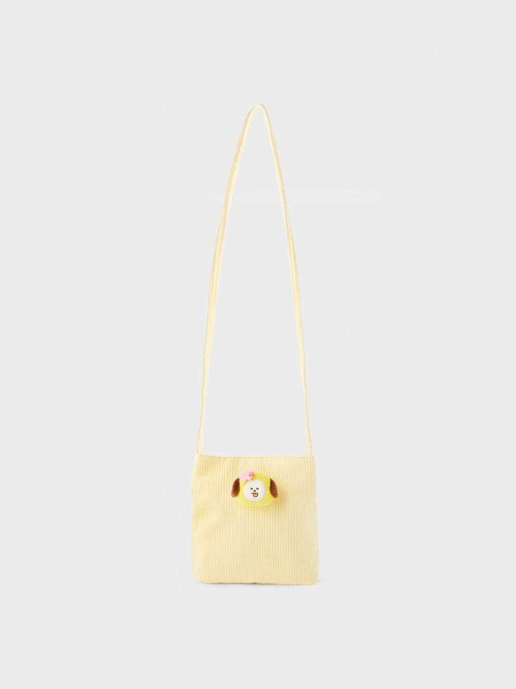BT21 SPRING DAYS CHIMMY Corduroy Mini Cross Bag