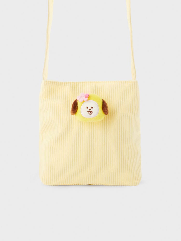 BT21 SPRING DAYS CHIMMY Corduroy Mini Cross Bag