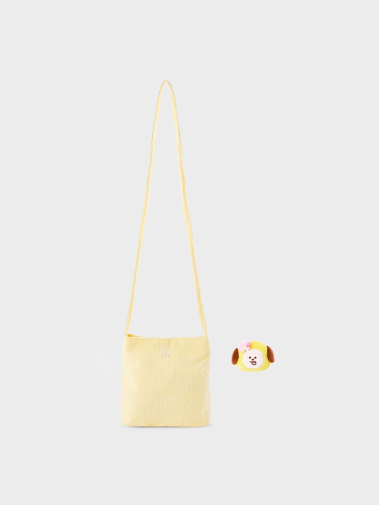 BT21 SPRING DAYS CHIMMY Corduroy Mini Cross Bag