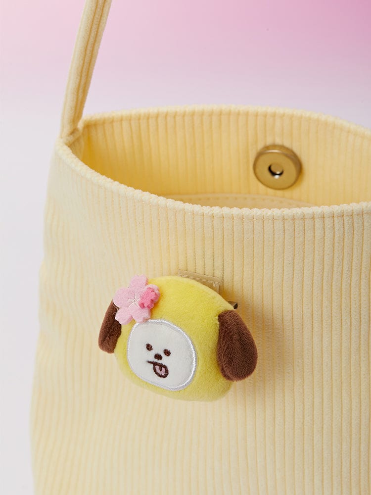 BT21 SPRING DAYS CHIMMY Corduroy Mini Cross Bag