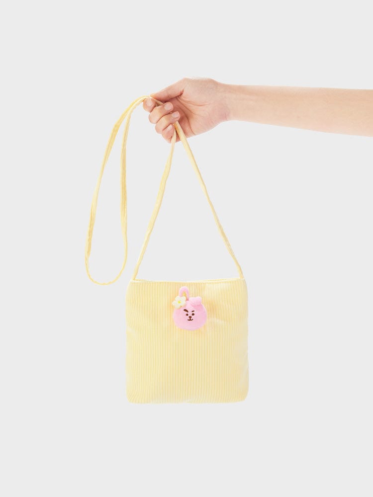 BT21 SPRING DAY COOKY Corduroy Mini Cross Bag