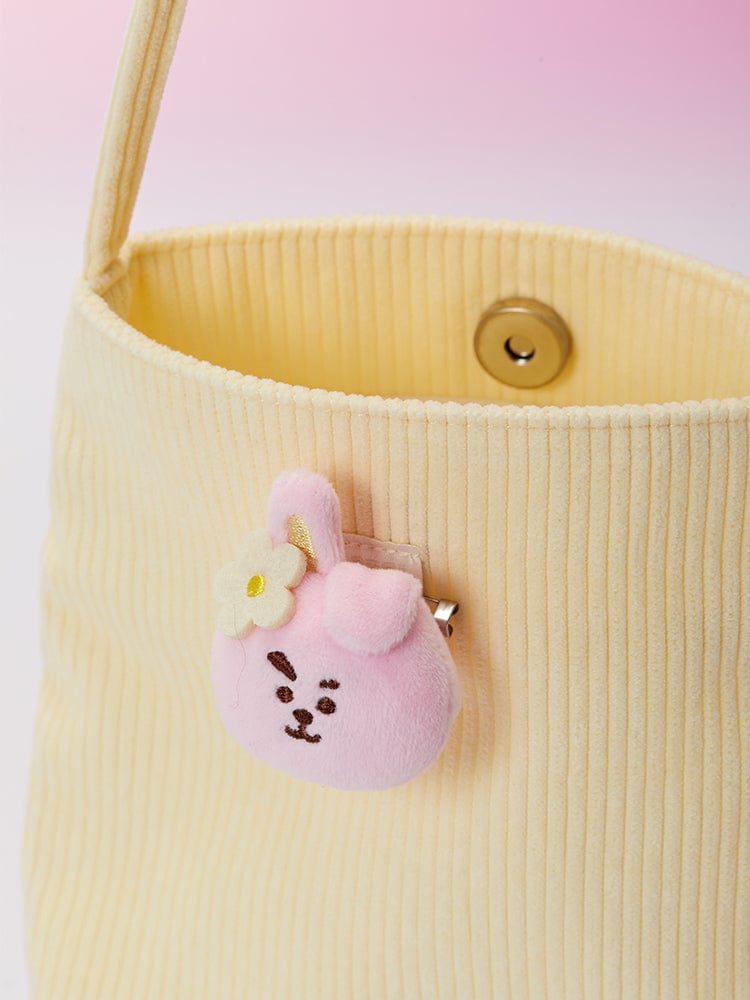 BT21 SPRING DAY COOKY Corduroy Mini Cross Bag