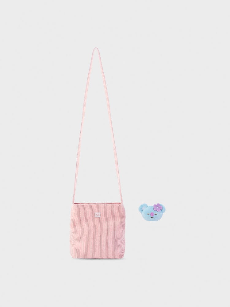BT21 SPRING DAY KOYA Corduroy Mini Cross Bag