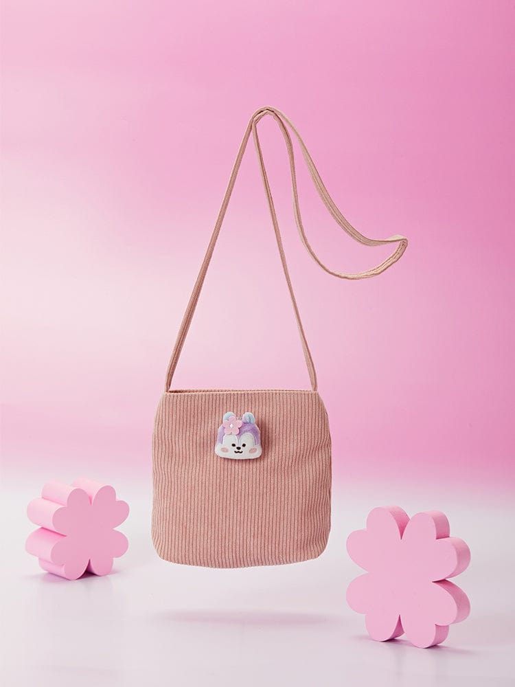 BT21 SPRING DAYS MANG Corduroy Mini Cross Bag