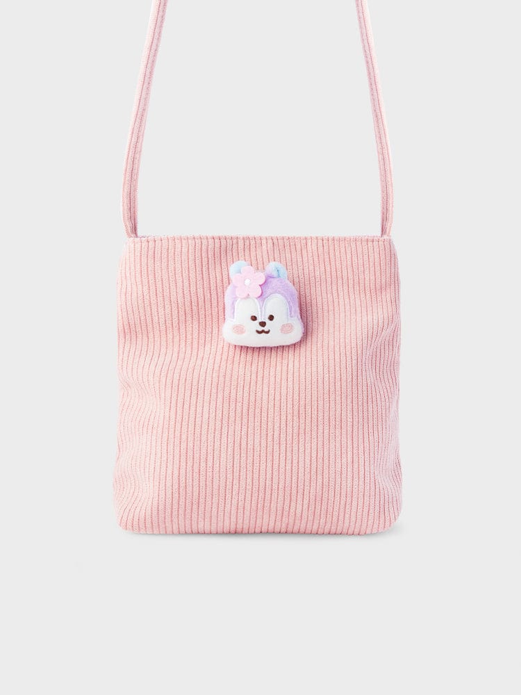 BT21 SPRING DAYS MANG Corduroy Mini Cross Bag