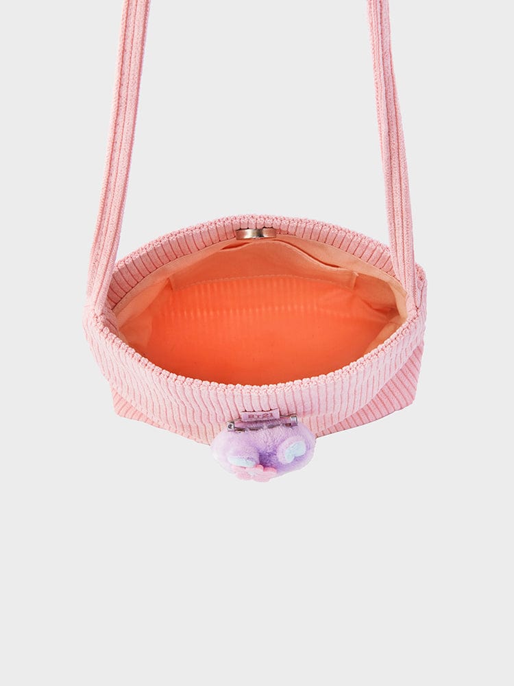 BT21 SPRING DAYS MANG Corduroy Mini Cross Bag
