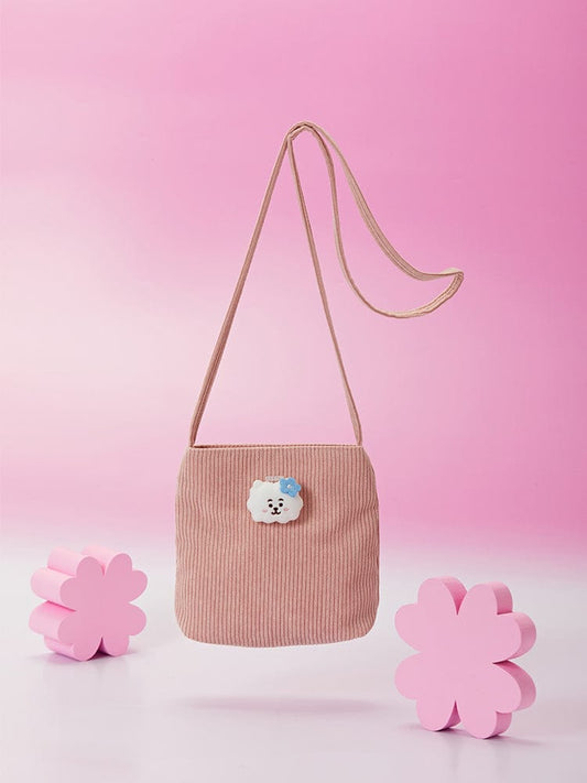 BT21 SPRING DAYS RJ Corduroy Mini Cross Bag