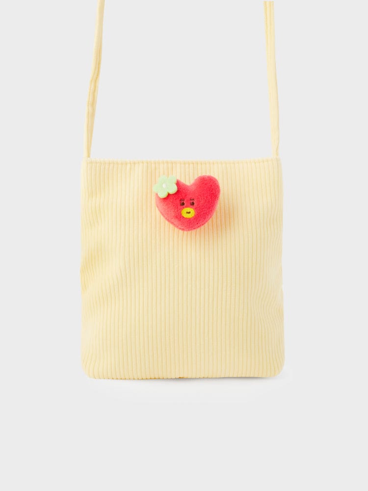 BT21 SPRING DAYS TATA Corduroy Mini Cross Bag