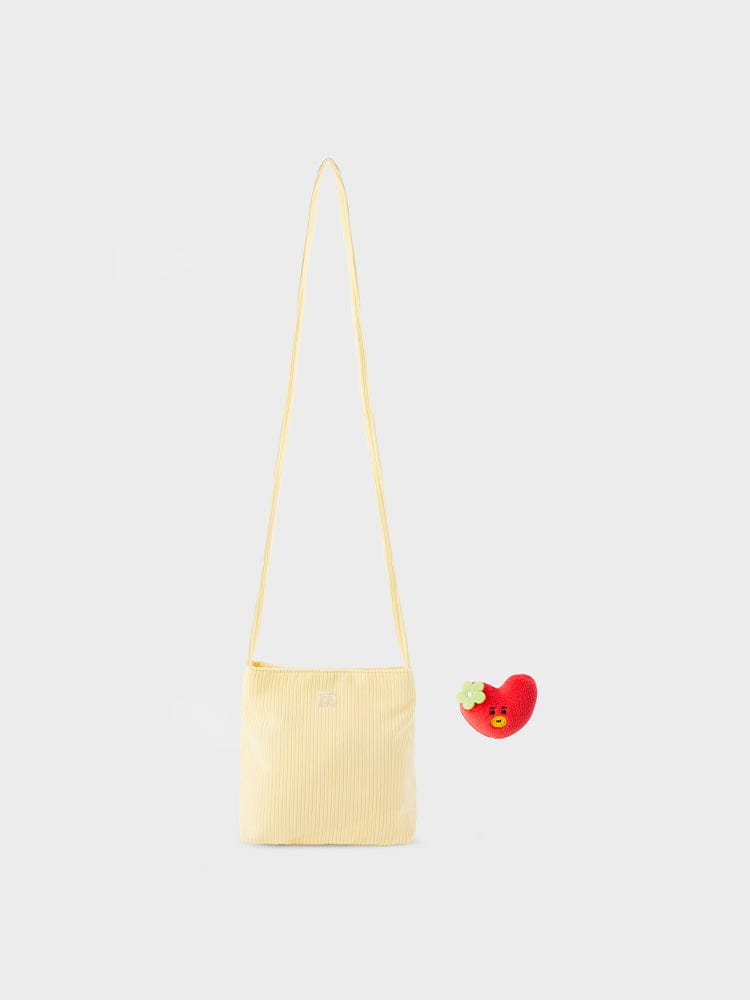 BT21 SPRING DAYS TATA Corduroy Mini Cross Bag