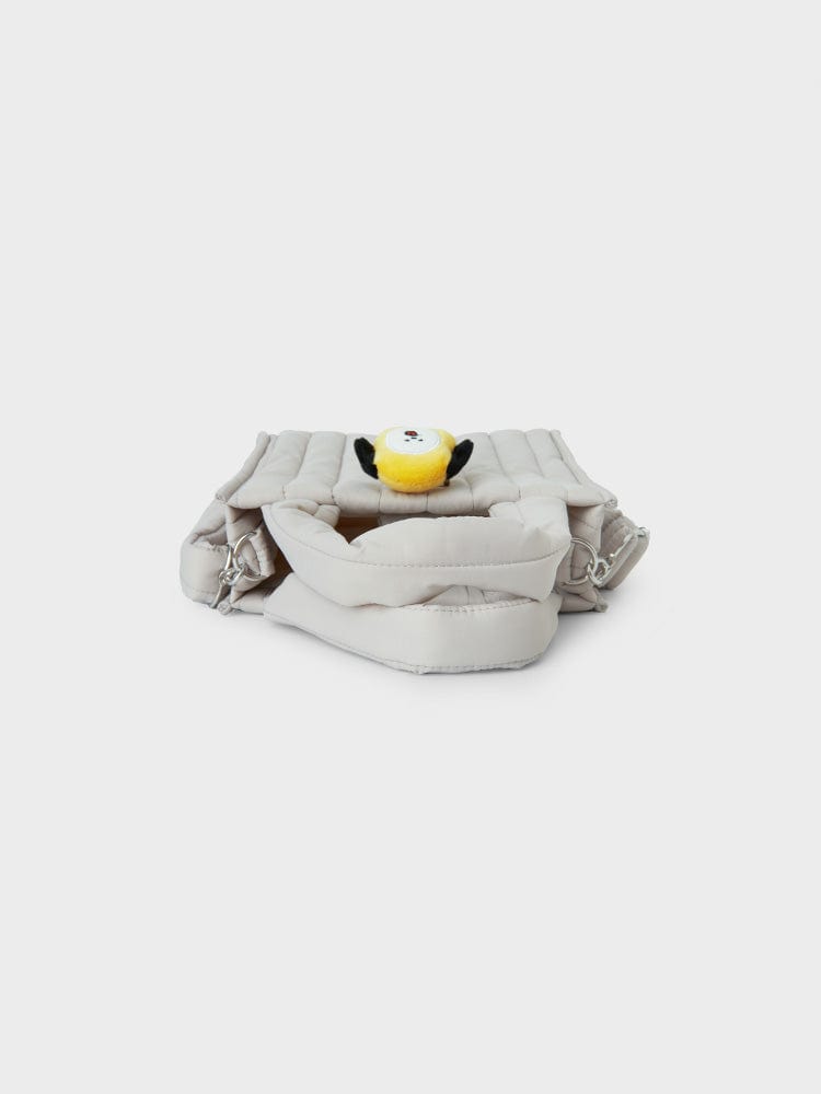 BT21 CHIMMY Face Doll Badge Quilting Bag