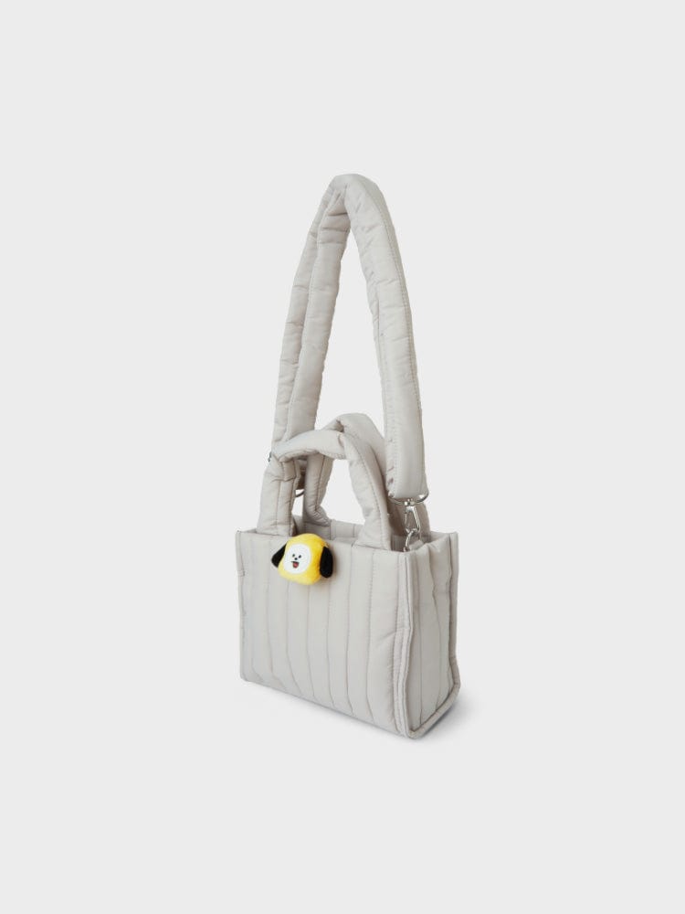 BT21 CHIMMY Face Doll Badge Quilting Bag