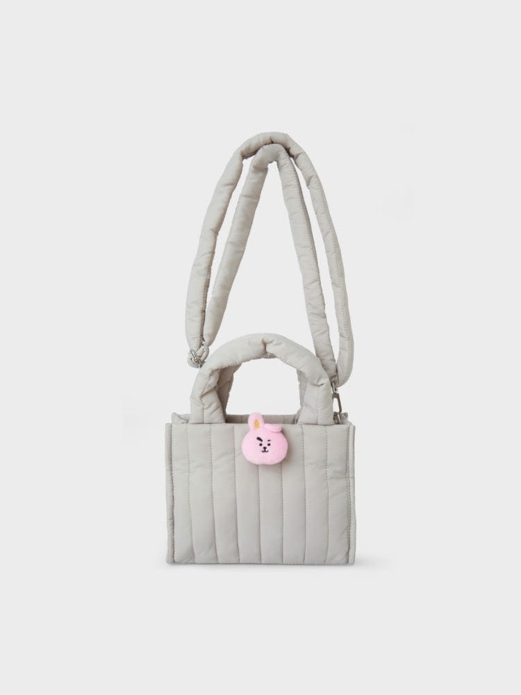 BT21 COOKY Face Doll Badge Quilting Bag
