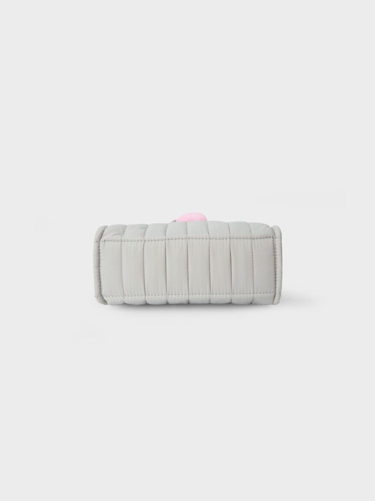 BT21 COOKY Face Doll Badge Quilting Bag
