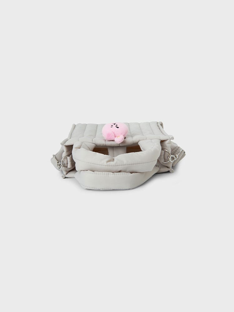BT21 COOKY Face Doll Badge Quilting Bag