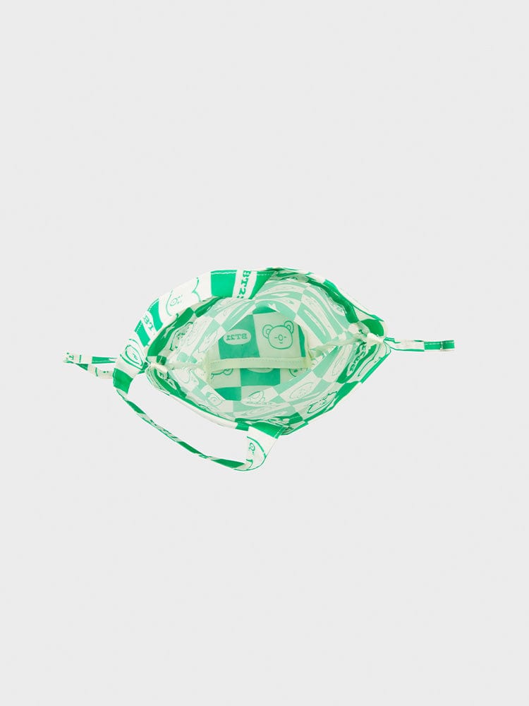 BT21 2023 F/W Travel ACC Green Resizable Bottle Bag