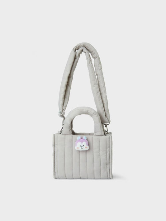 BT21 MANG Face Doll Badge Quilting Bag