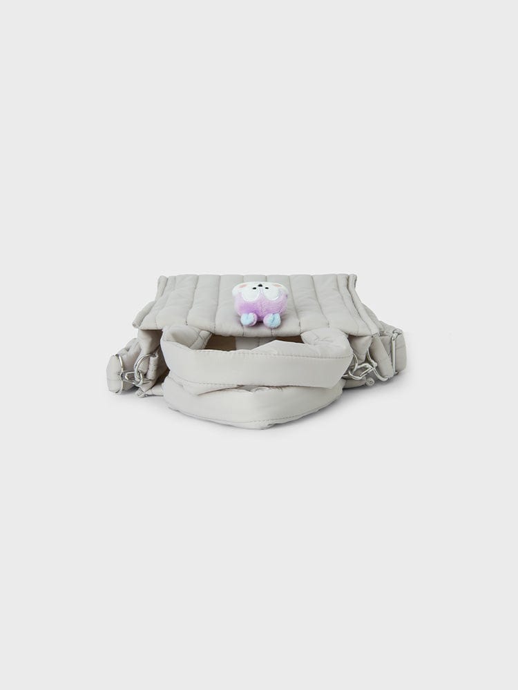 BT21 MANG Face Doll Badge Quilting Bag