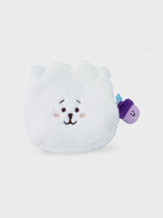 BT21 RJ Hope In Love face doll pouch
