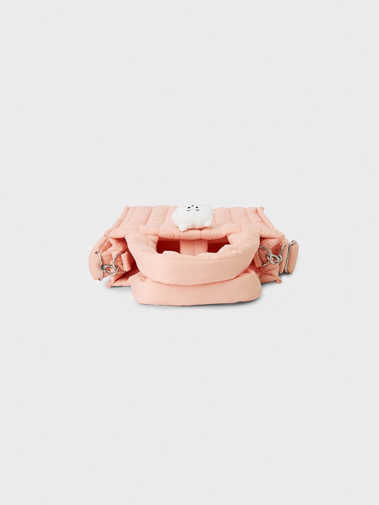 BT21 RJ Face Doll Badge Quilting Bag