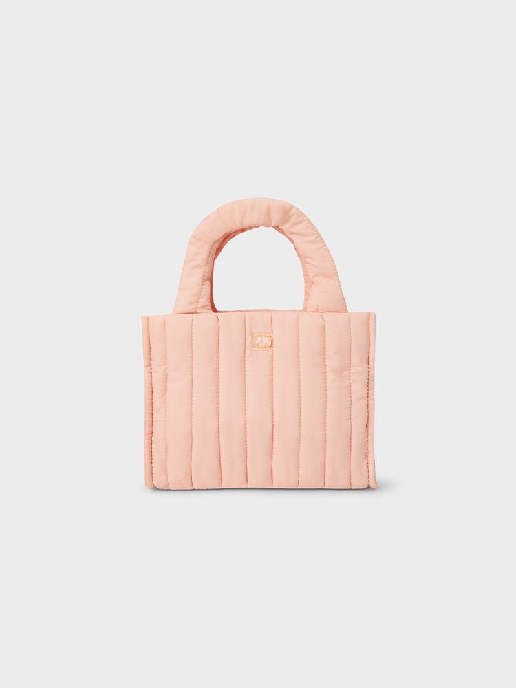 BT21 RJ Face Doll Badge Quilting Bag