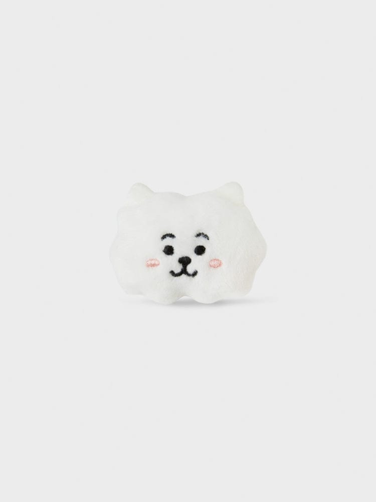 BT21 RJ Face Doll Badge Quilting Bag