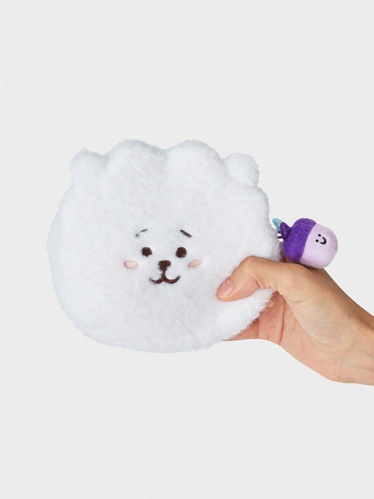 BT21 RJ Hope In Love face doll pouch