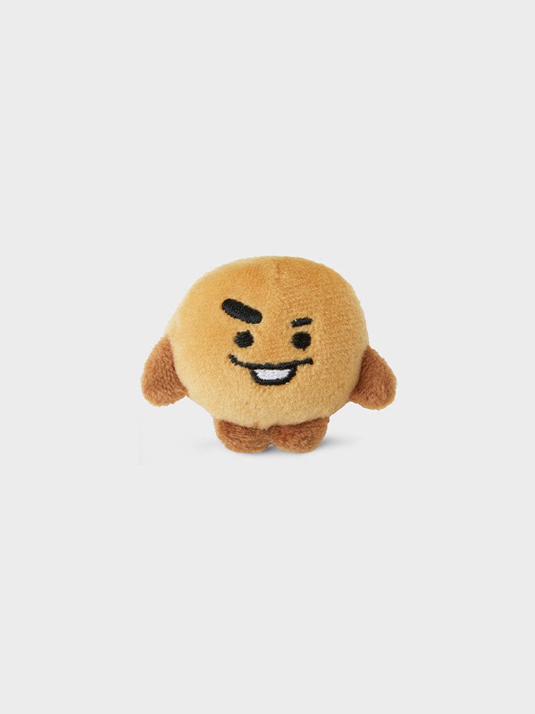 BT21 SHOOKY Face Doll Badge Quilting Bag