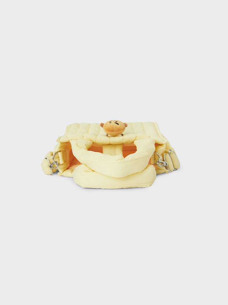 BT21 SHOOKY Face Doll Badge Quilting Bag