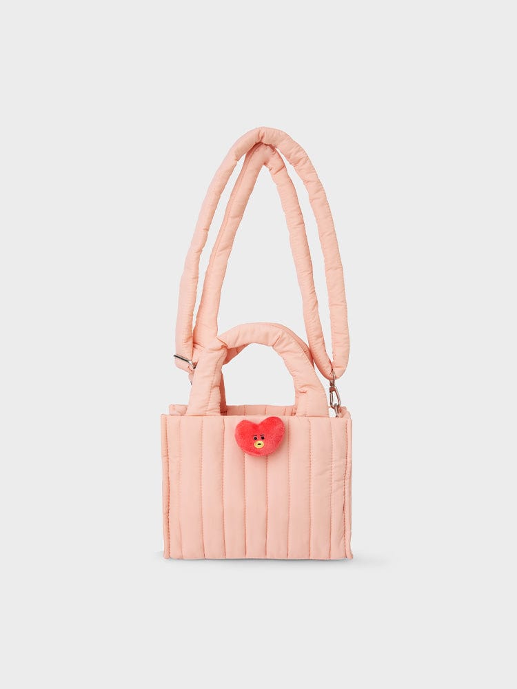 BT21 TATA Face Doll Badge Quilting Bag