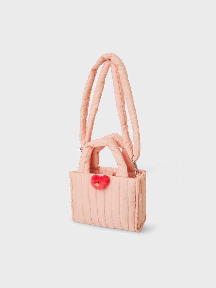 BT21 TATA Face Doll Badge Quilting Bag