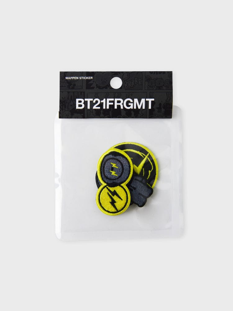 BT21 X FRAGMENT CHIMMY Wappen Set