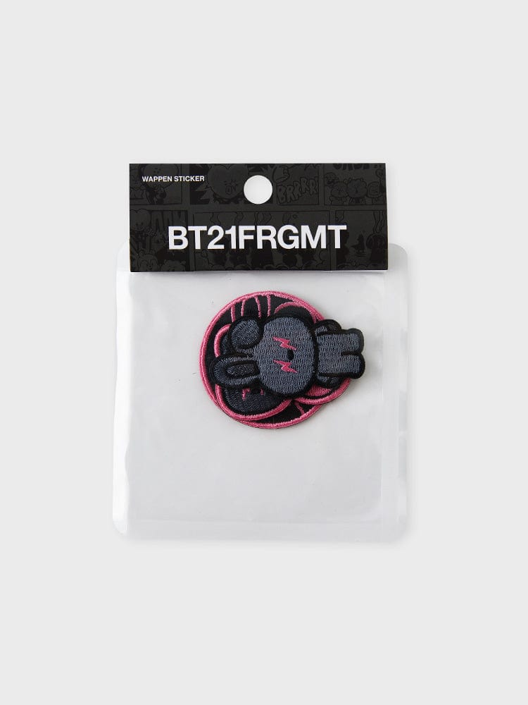 BT21 X FRAGMENT COOKY Wappen Set