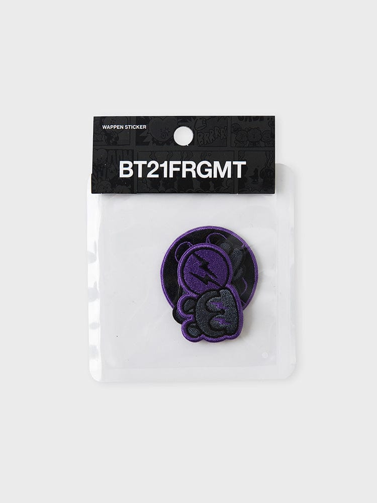BT21 X FRAGMENT MANG Wappen Set