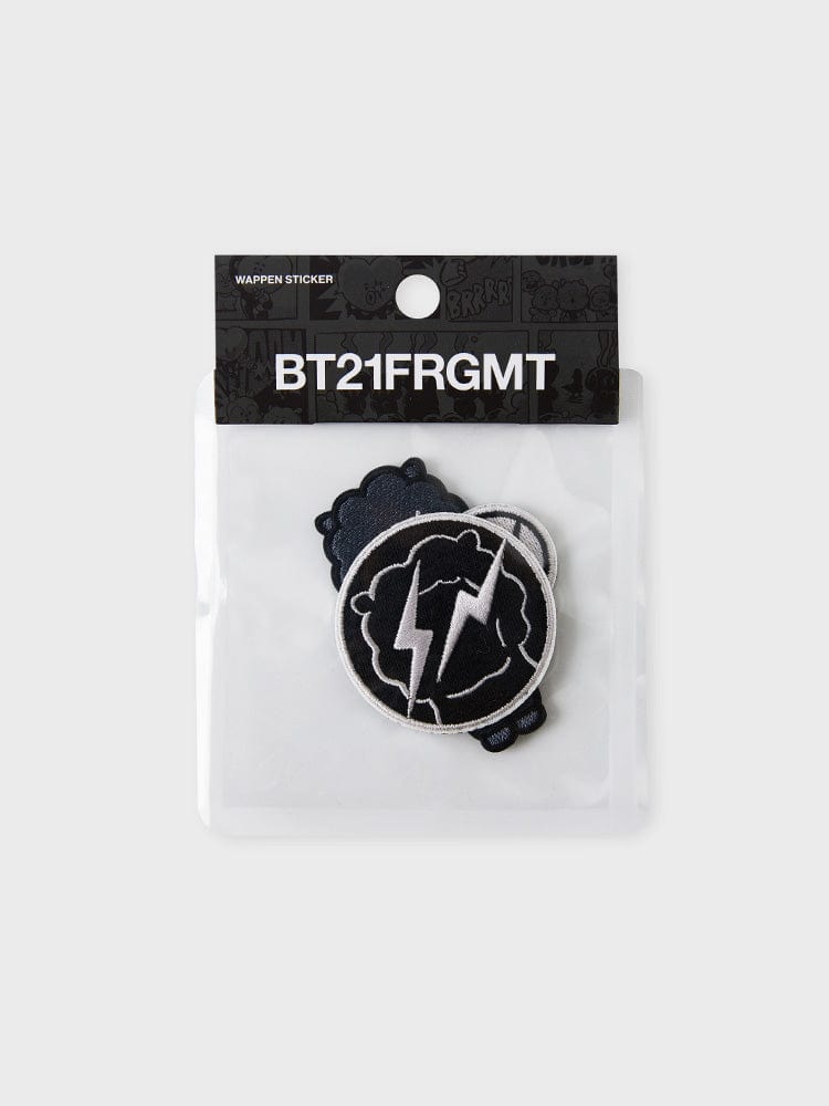 BT21 X FRAGMENT RJ Wappen Set