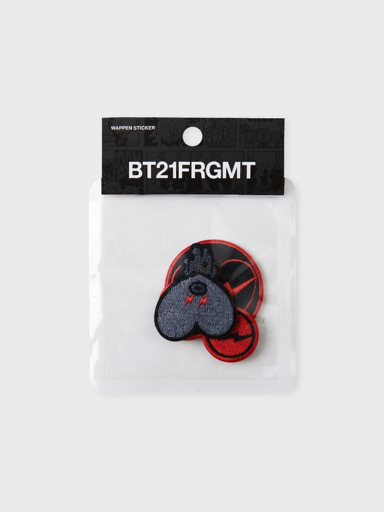 BT21 X FRAGMENT TATA Wappen Set